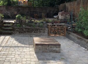 Firepit area - backyard