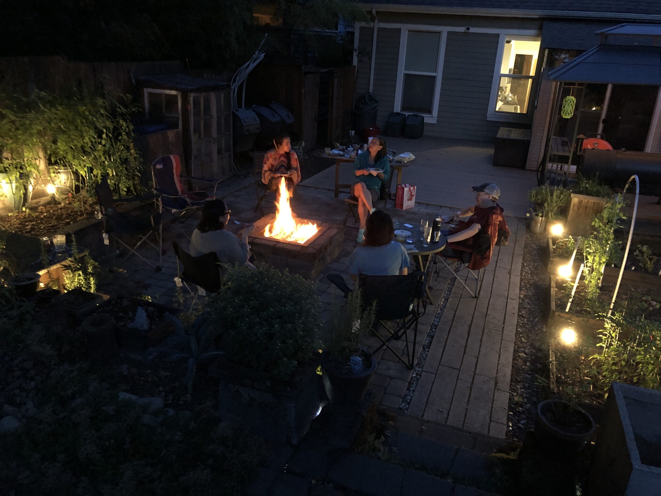 Cocktails around the Fire Pit